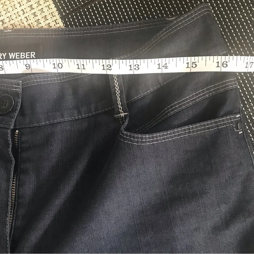 Gerry Weber Dark Wash Slim Style Jeans - Size 8 - Picture 7 of 11